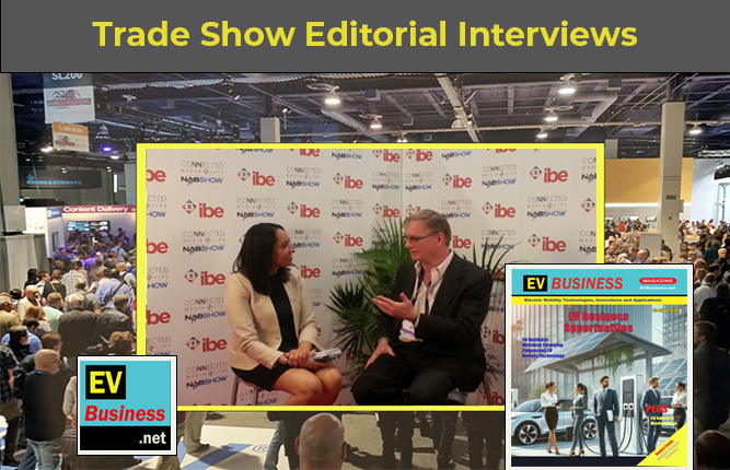 EV Business Magazine Trade Show Interviews